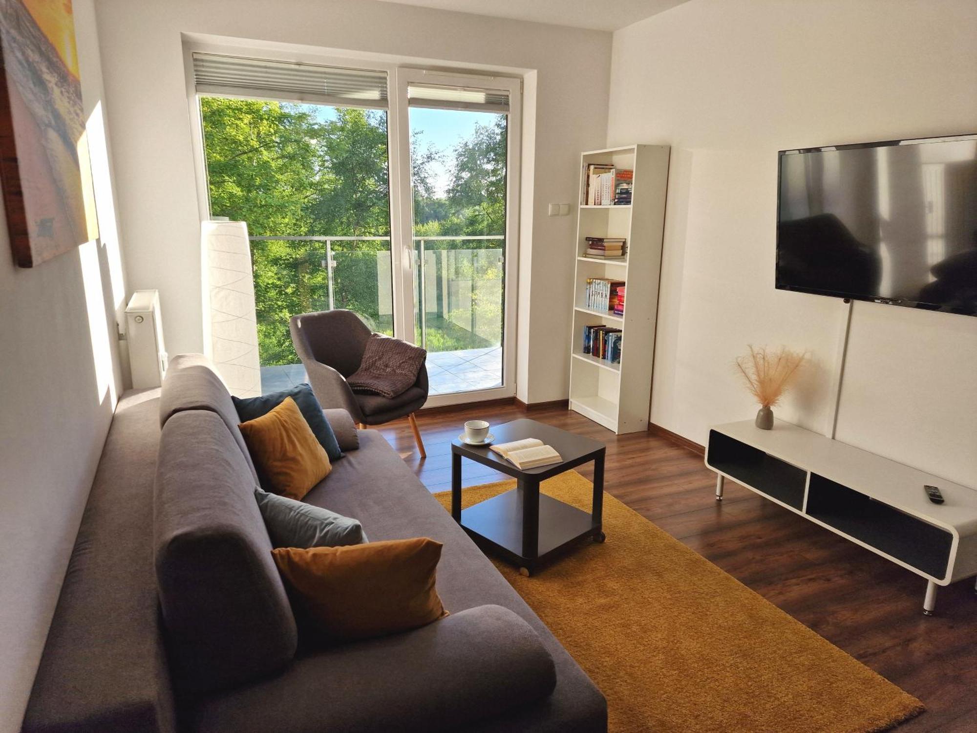 Zachodnia Polanka - Apartament Z Sauna I Silownia 코워브제크 외부 사진
